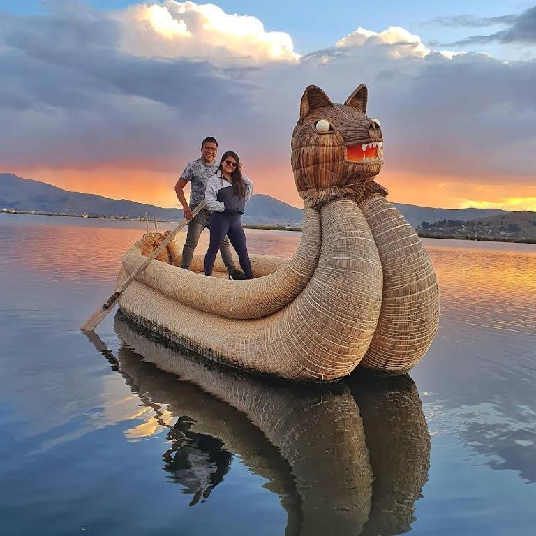 Uros Caminos Del Titicaca Peru Puno Exterior foto