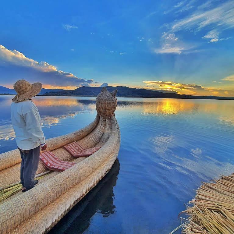 Uros Caminos Del Titicaca Peru Puno Exterior foto