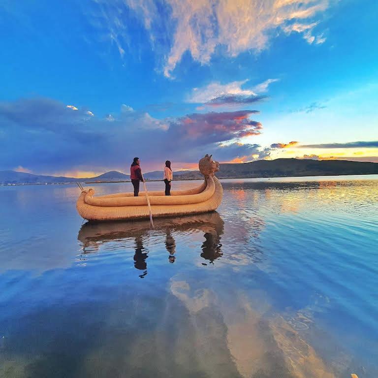 Uros Caminos Del Titicaca Peru Puno Exterior foto