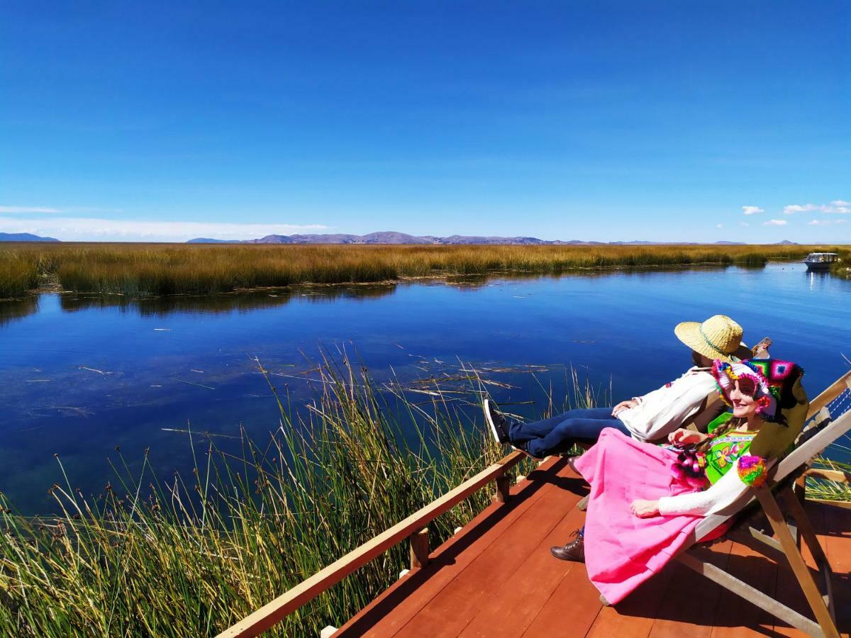 Uros Caminos Del Titicaca Peru Puno Exterior foto