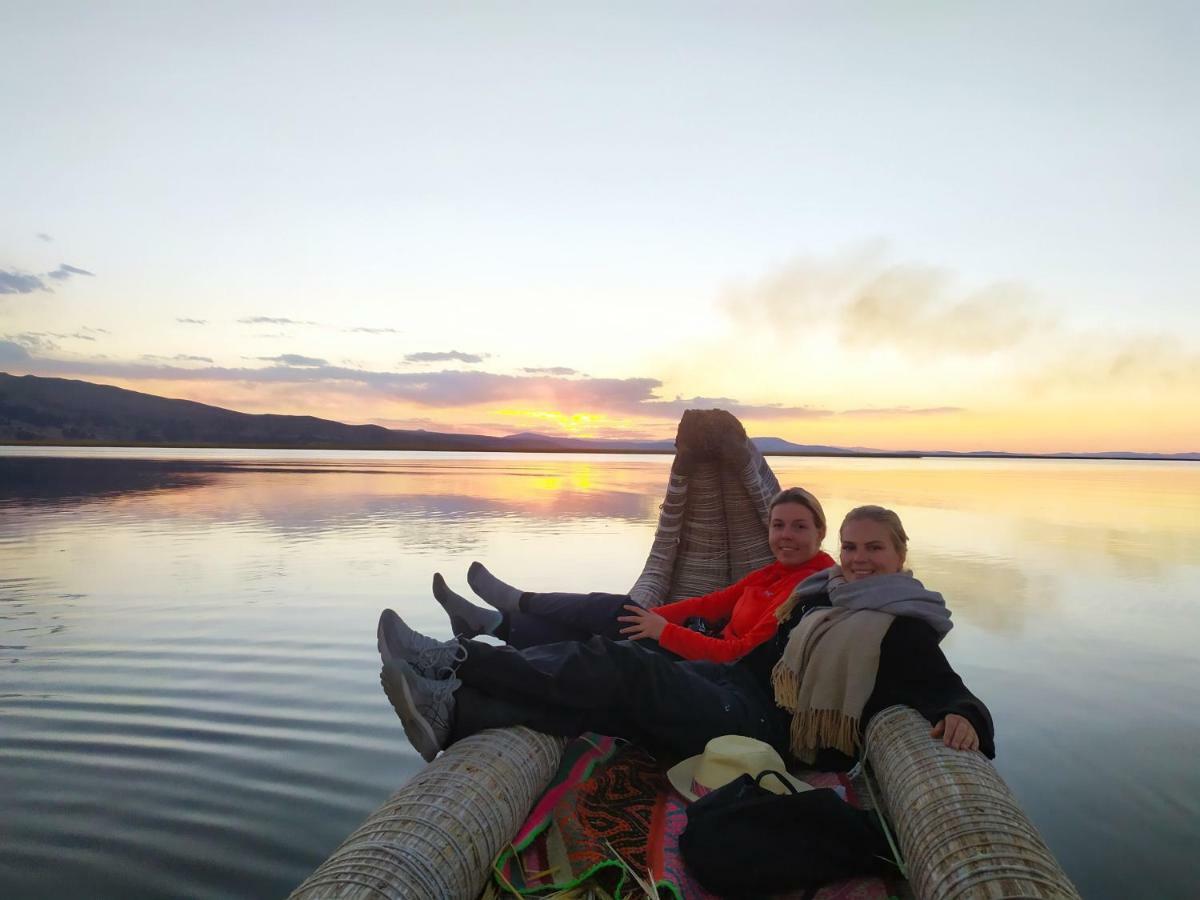 Uros Caminos Del Titicaca Peru Puno Exterior foto