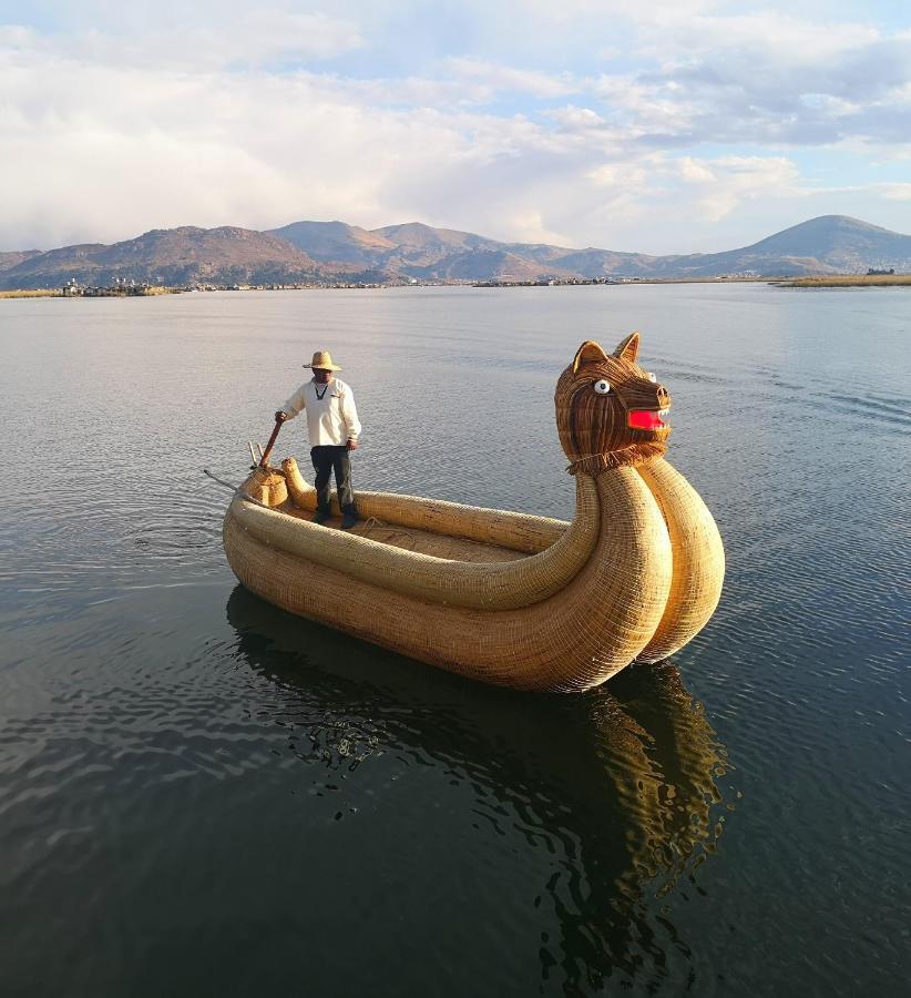 Uros Caminos Del Titicaca Peru Puno Exterior foto